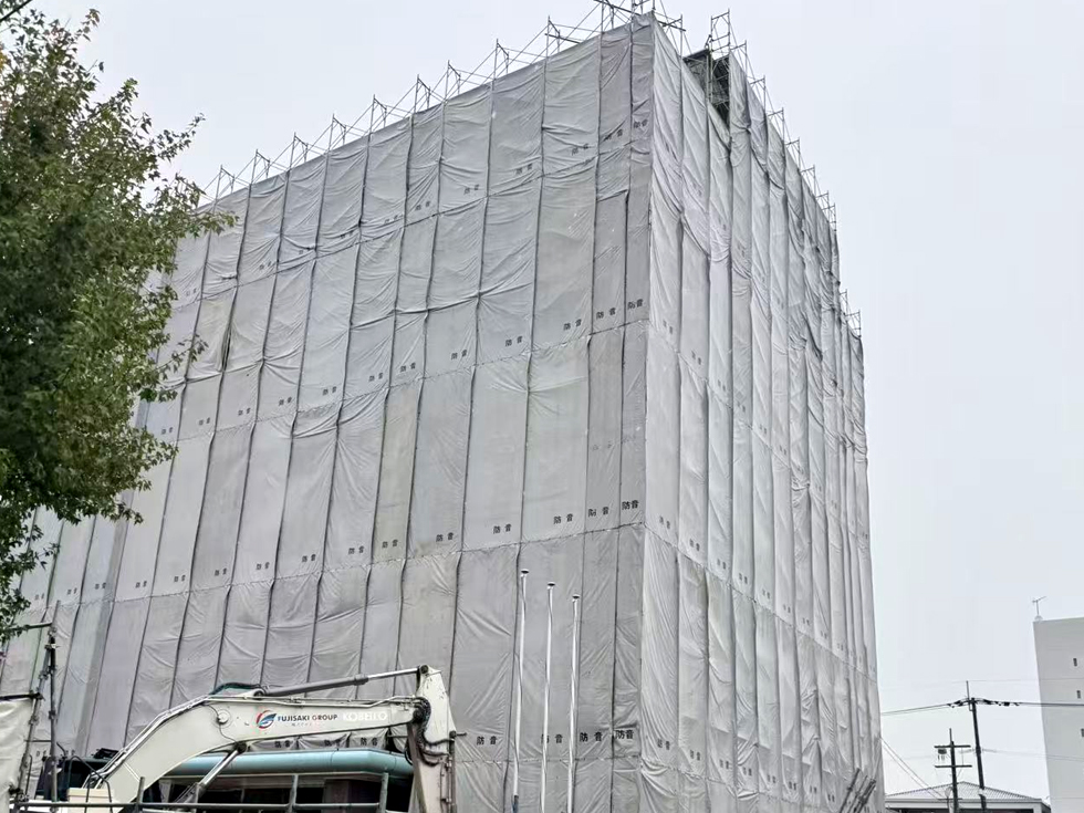 建筑隔音防护布